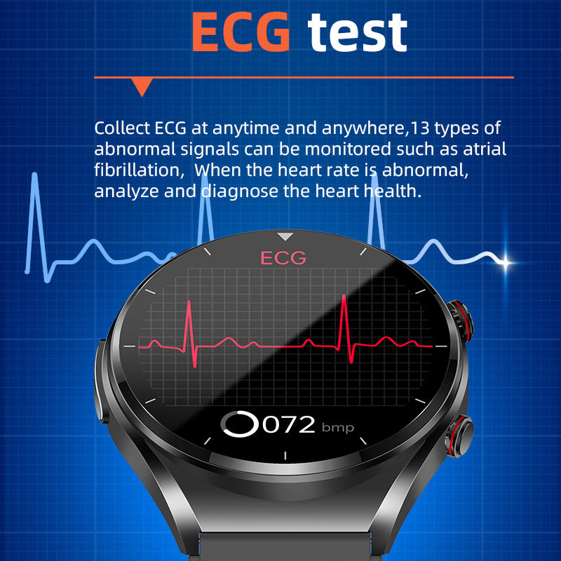 Smartwatch voor Gezondheidsmonitoring met ECG en Bloeddrukfunctie 7