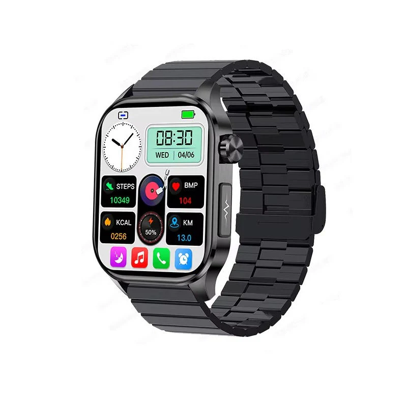 Smartwatch voor Senioren met Gezondheidsmonitoring en Bluetooth Connectiviteit 9