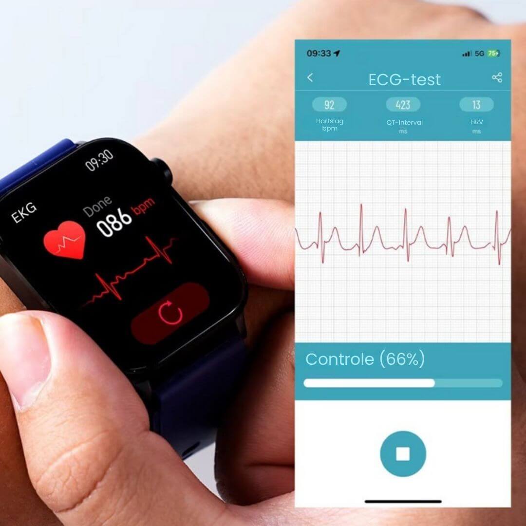 Smartwatch voor Senioren met Gezondheidsmonitoring en GPS 2
