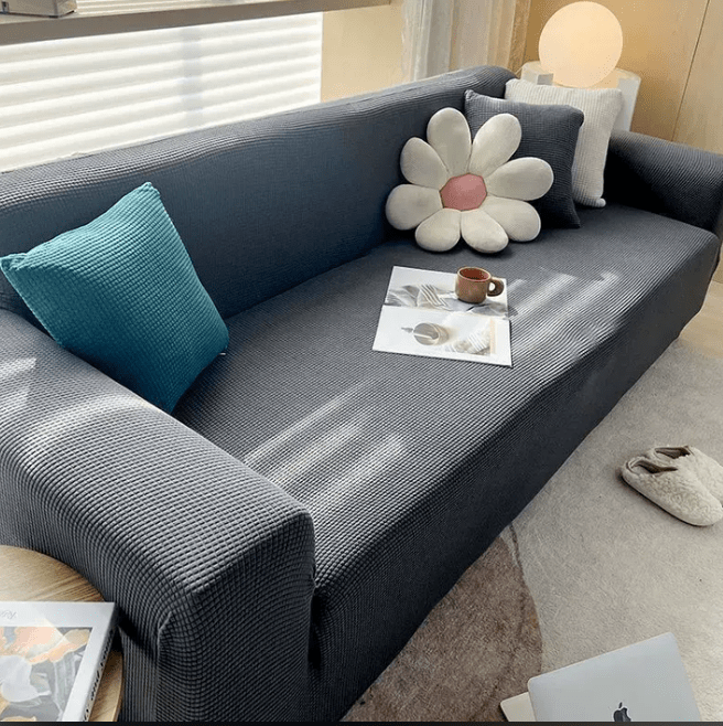 Stijlvolle Bankhoes Antislip voor Woonkamers 0