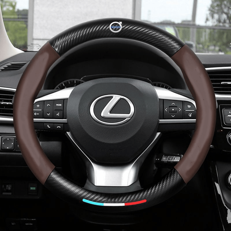 Stuurhoes Auto Antislip Design 3D Reliëf Universele Pasvorm 19