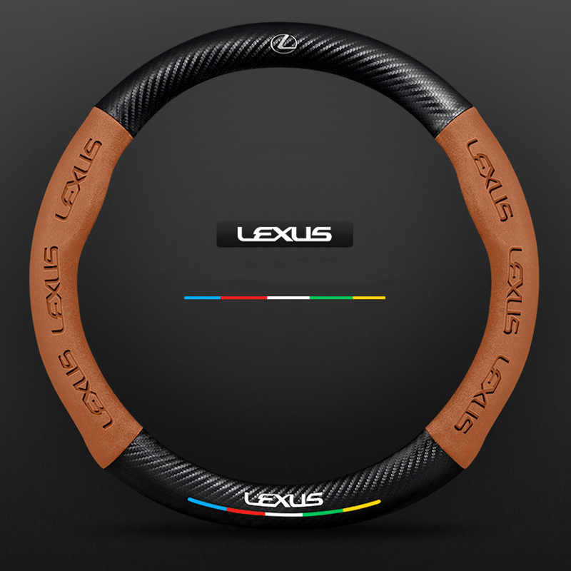 Stuurhoes Auto Antislip Design 3D Reliëf Universele Pasvorm 23