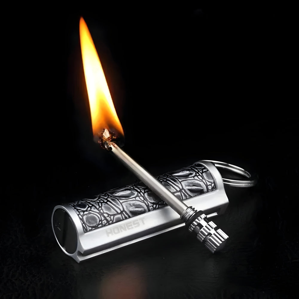 Survival Sleutelhanger Vuurstarter Waterdicht 6