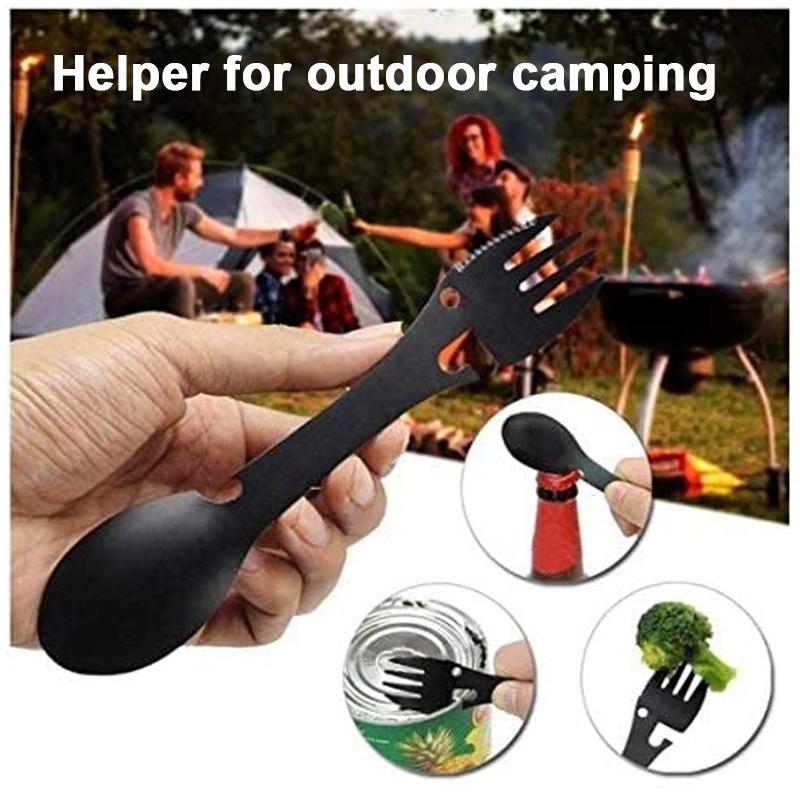 Tactische Multitool Spork 5 in 1 voor Buitenactiviteiten 7