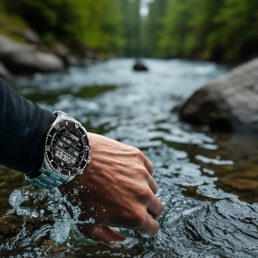 Tactische Smartwatch met GPS en Gezondheidsmonitoring 2