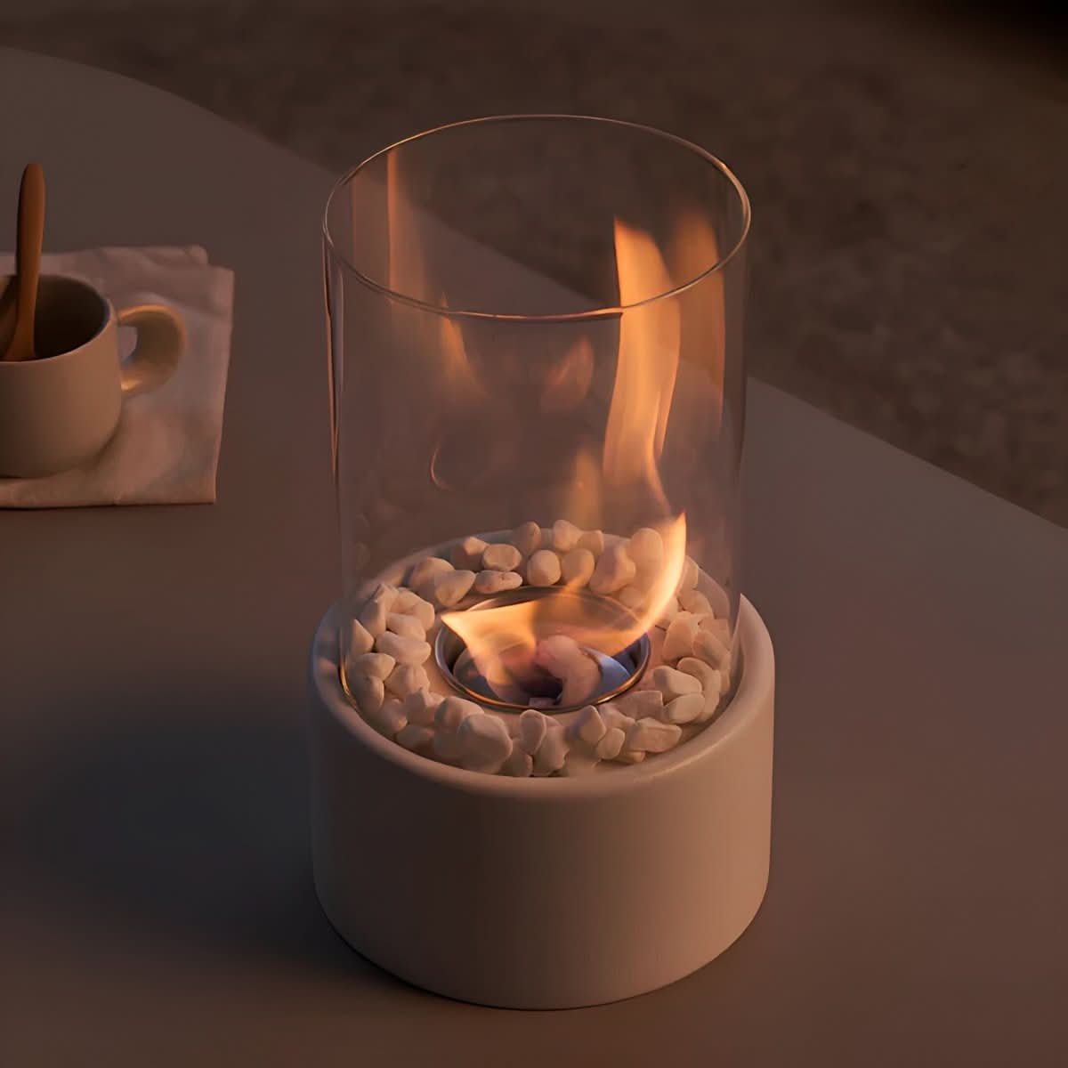 Tafelhaard Bio Ethanol Modern Design voor Binnen en Buiten 5