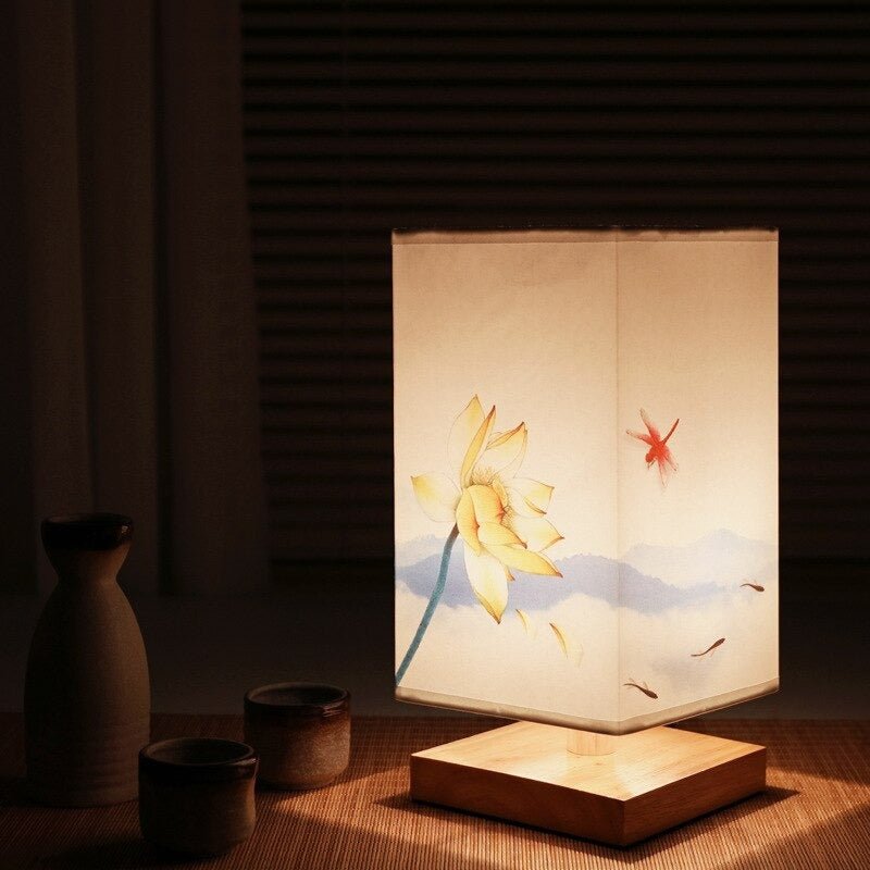Tafellamp Japans-Scandinavisch Design 3