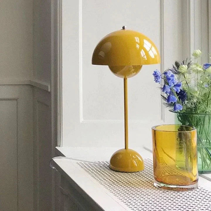 Tafellamp Scandinavisch Design met Paddestoelvorm en 3 Helderheidsniveaus 0