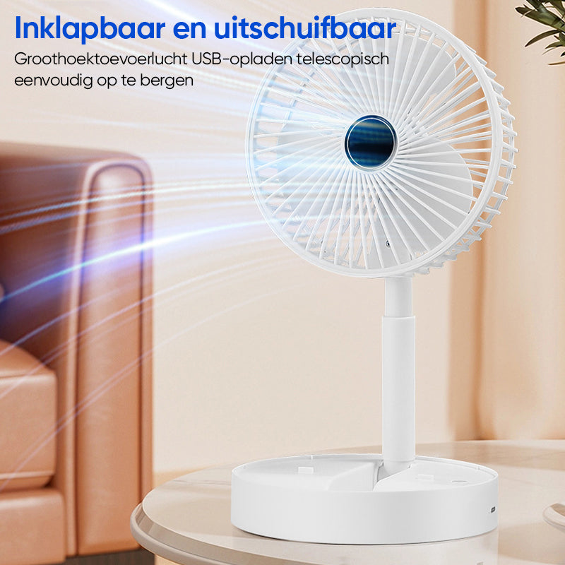 Tafelventilator Telescopisch Design Draagbaar Met Stille Werking 2