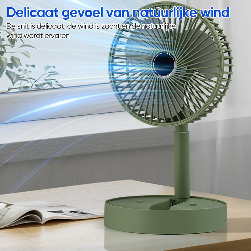 Tafelventilator Telescopisch Design Draagbaar Met Stille Werking 7