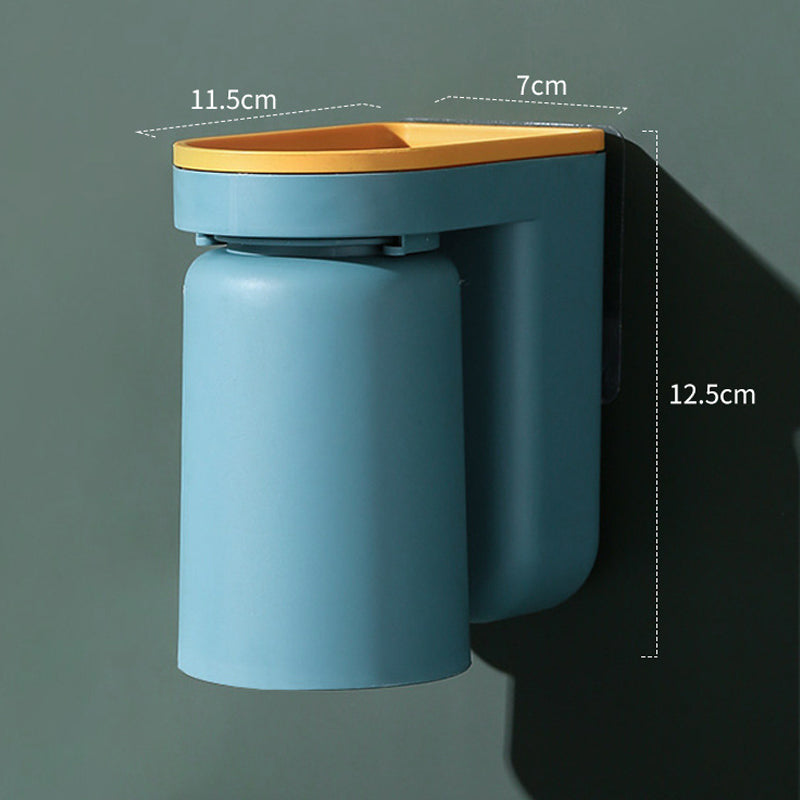 Tandenborstelhouder met Beker Modern 2-in-1 Ontwerp voor Badkamer 7