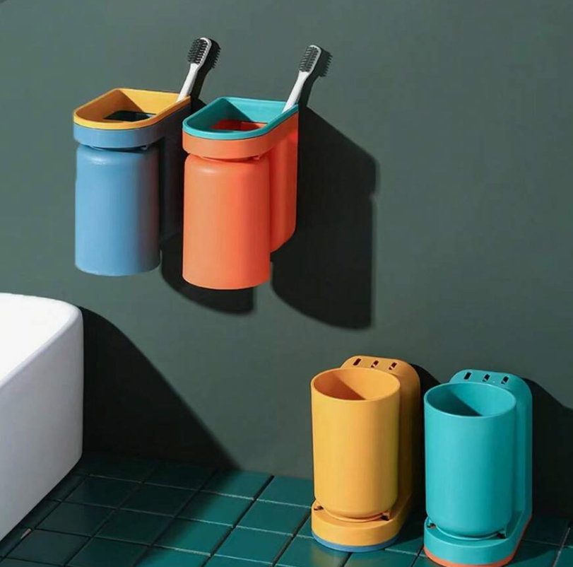 Tandenborstelhouder voor Badkamer met Multifunctioneel Ontwerp 2