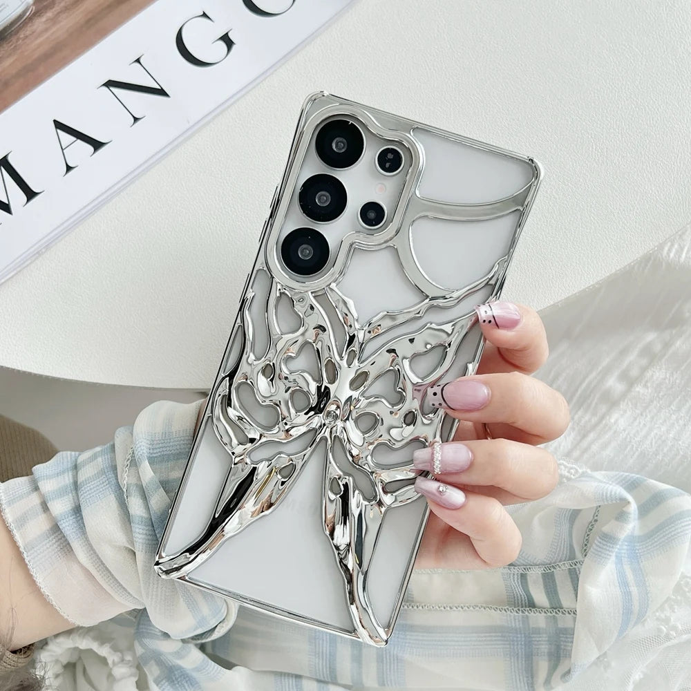 Telefoon Case 3D Vlinder Design voor Samsung Galaxy 1