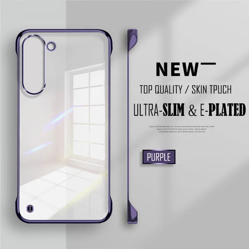 Telefoon Case Frameloos Transparant voor Samsung S25 S24 S23 0