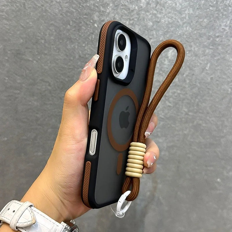 Telefoon Case met Lanyard voor iPhone Pro Max 7