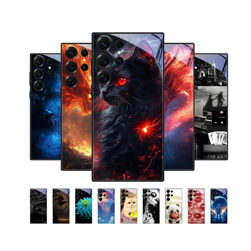 Telefoon Case voor Samsung Galaxy S25 met Dierlijke Ontwerpen 0