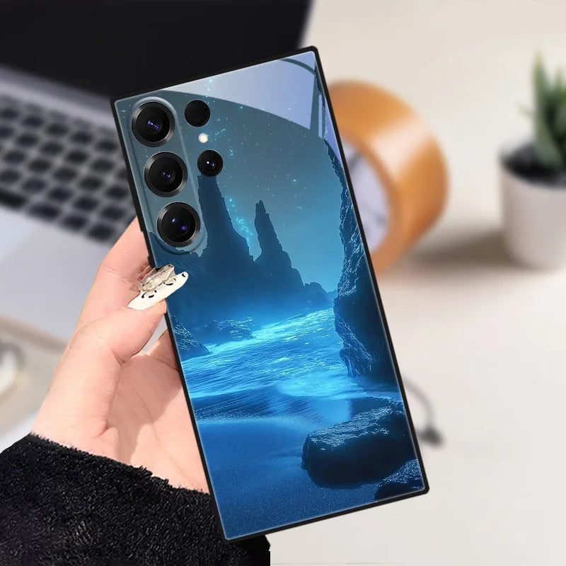 Telefoon Case voor Samsung Galaxy S25 met Dierlijke Ontwerpen 1