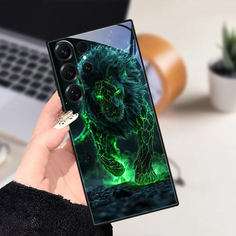 Telefoon Case voor Samsung Galaxy S25 met Dierlijke Ontwerpen 14
