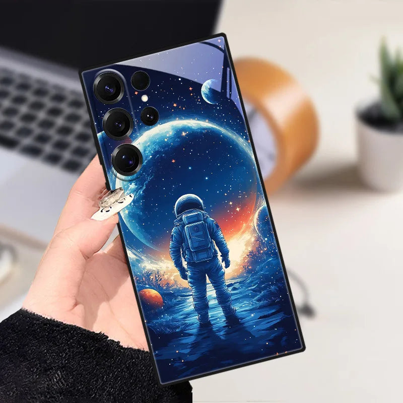 Telefoon Case voor Samsung Galaxy S25 met Dierlijke Ontwerpen 22