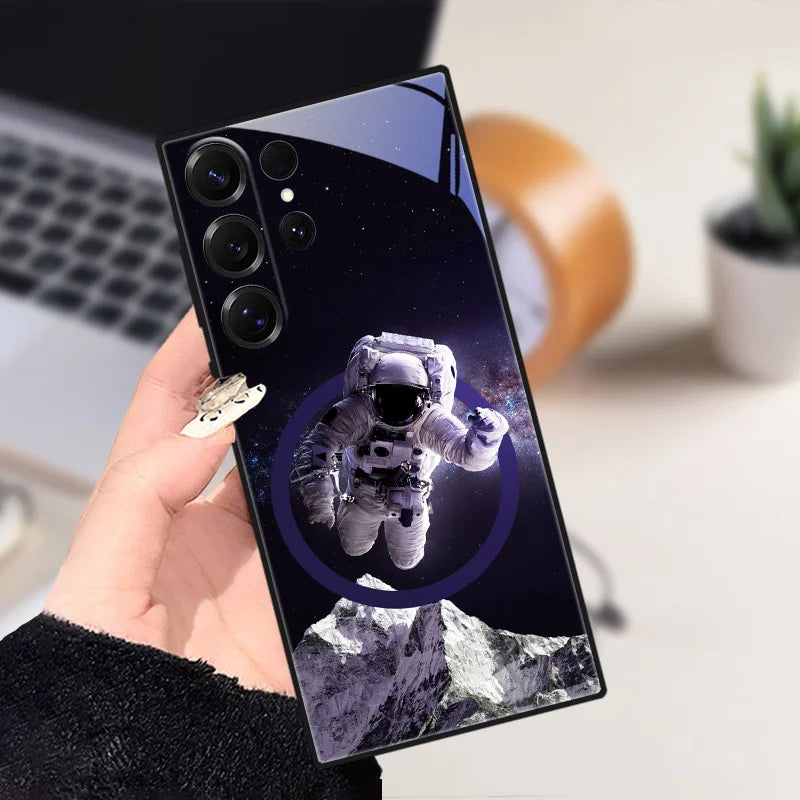 Telefoon Case voor Samsung Galaxy S25 met Dierlijke Ontwerpen 27