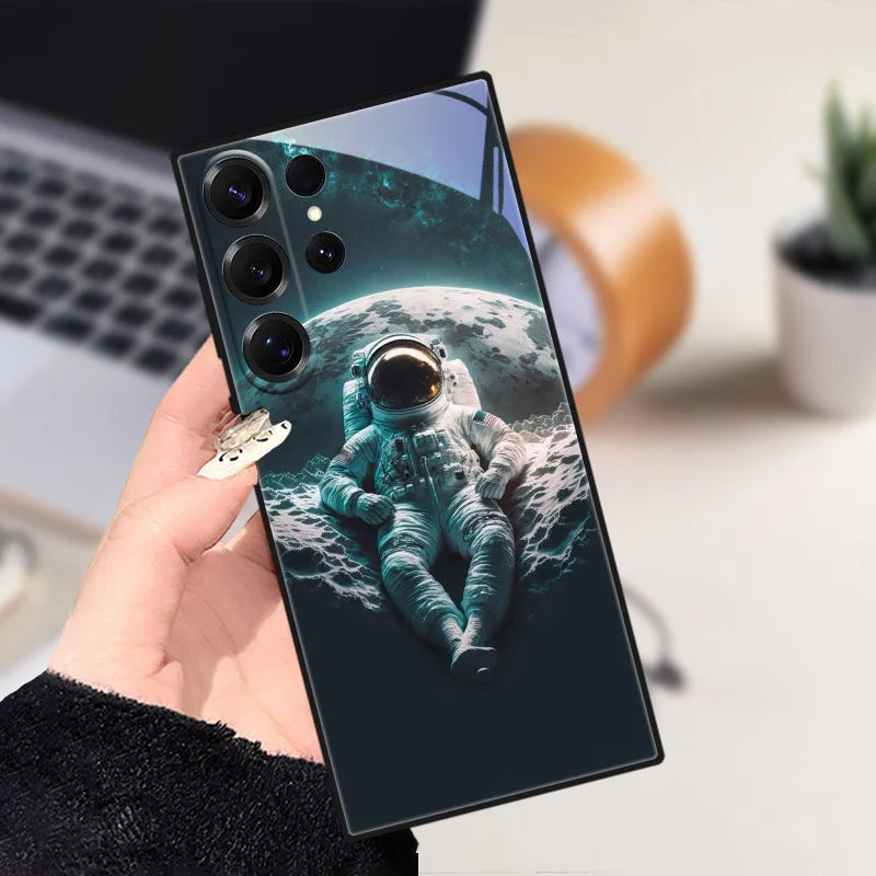 Telefoon Case voor Samsung Galaxy S25 met Dierlijke Ontwerpen 32