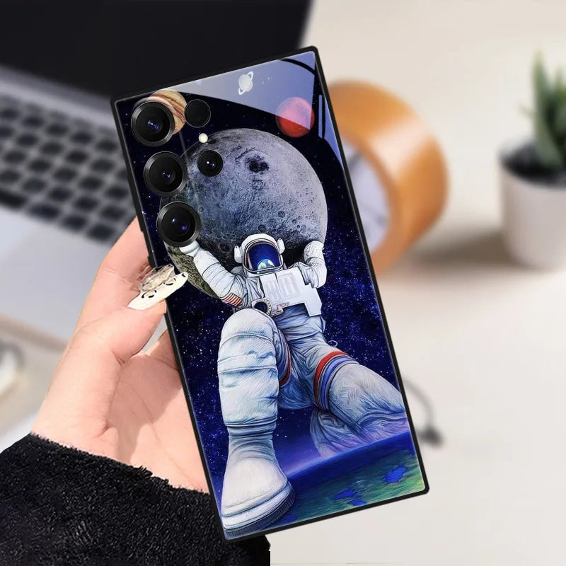 Telefoon Case voor Samsung Galaxy S25 met Dierlijke Ontwerpen 38
