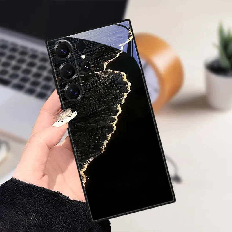 Telefoon Case voor Samsung Galaxy S25 met Dierlijke Ontwerpen 9