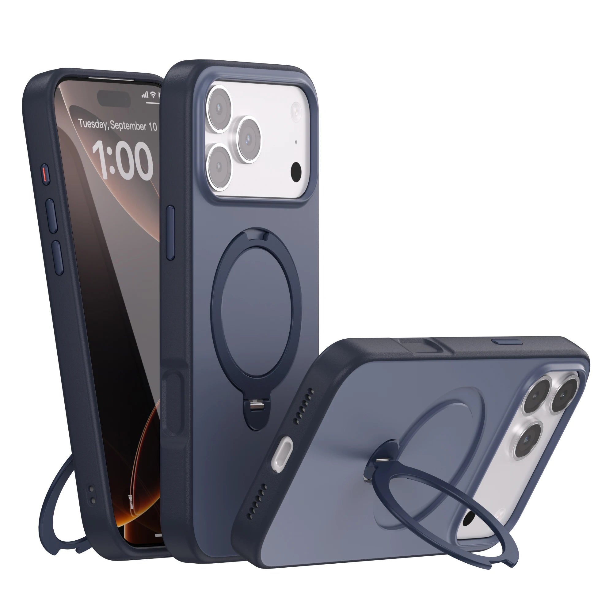 Telefoon Case voor iPhone met Roterende Stand 6