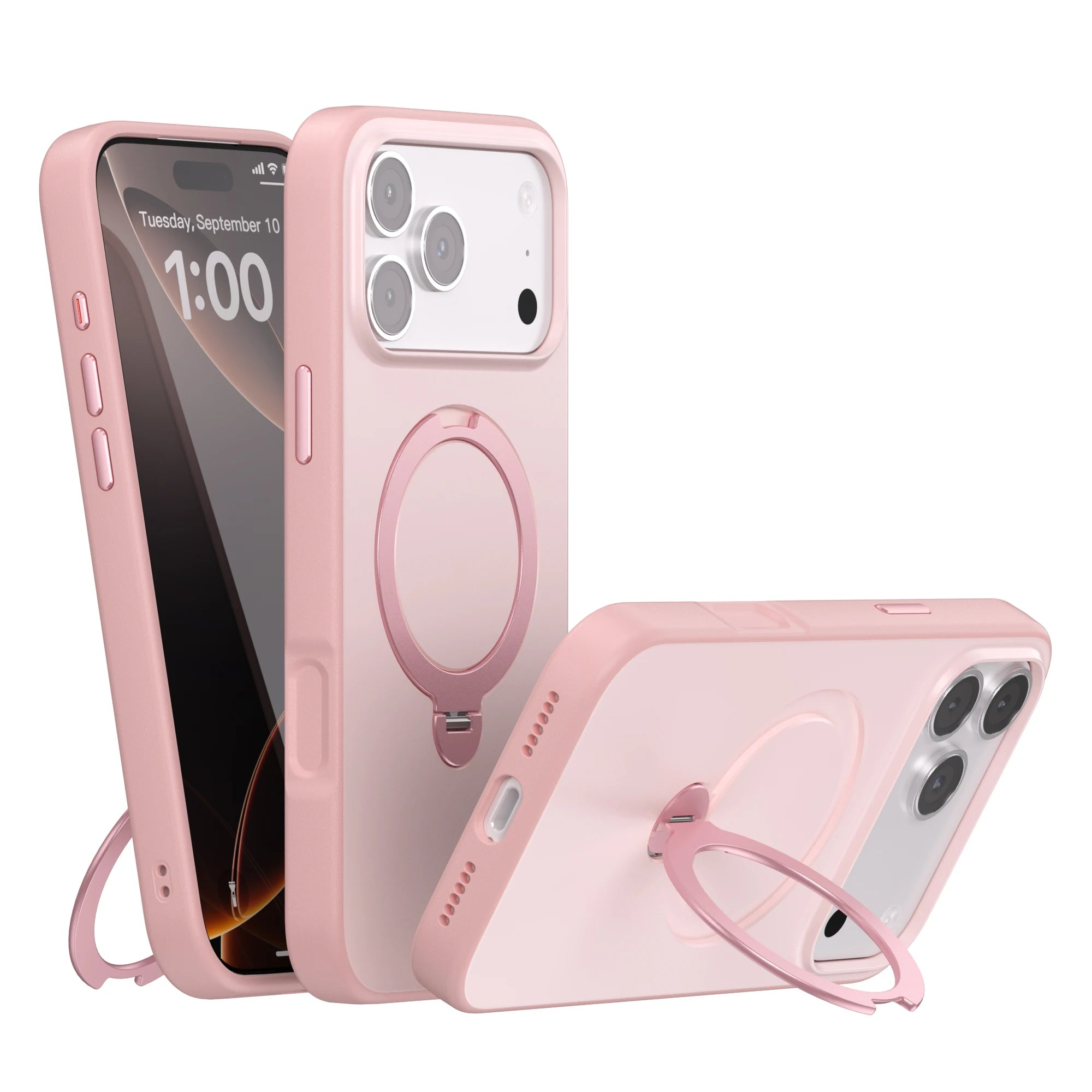 Telefoon Case voor iPhone met Roterende Stand 7
