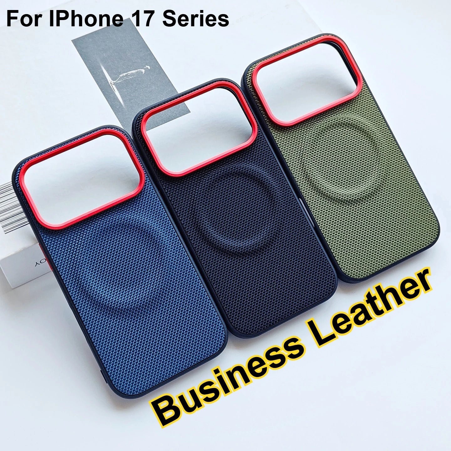 Telefoonhoes iPhone 17 Pro Max Met MagSafe Schokbestendig Design 2