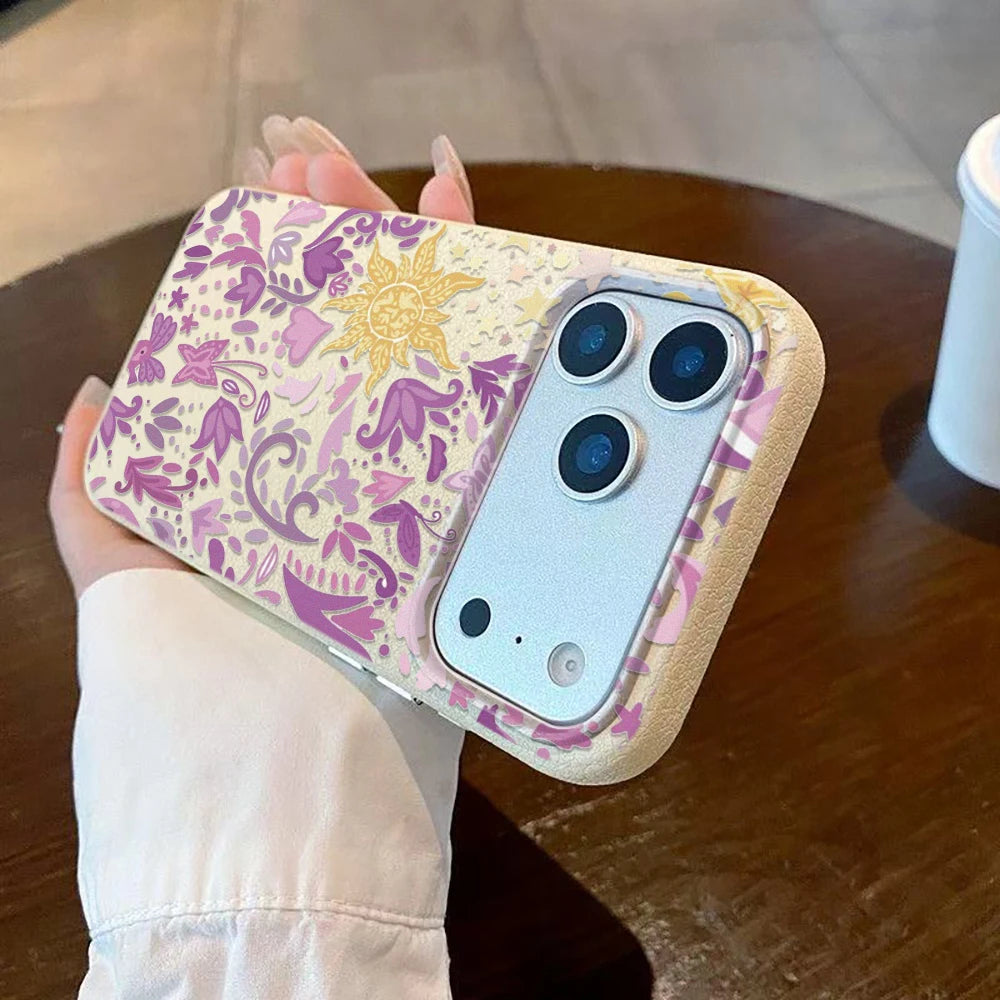 Telefoonhoesje Retro Bloem voor iPhone 11 en iPhone 12 - Slank en Lichtgewicht Ontwerp 10