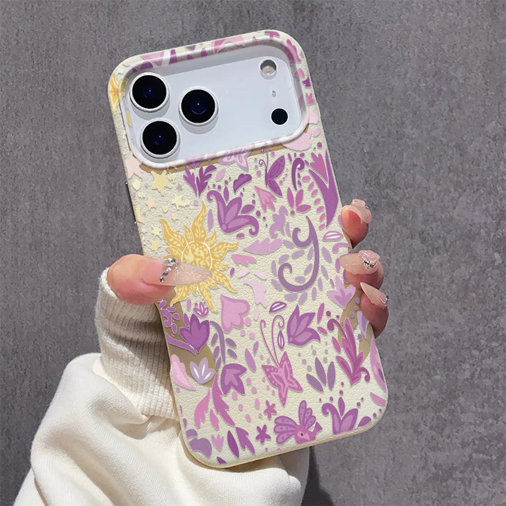 Telefoonhoesje Retro Bloem voor iPhone 11 en iPhone 12 - Slank en Lichtgewicht Ontwerp 3
