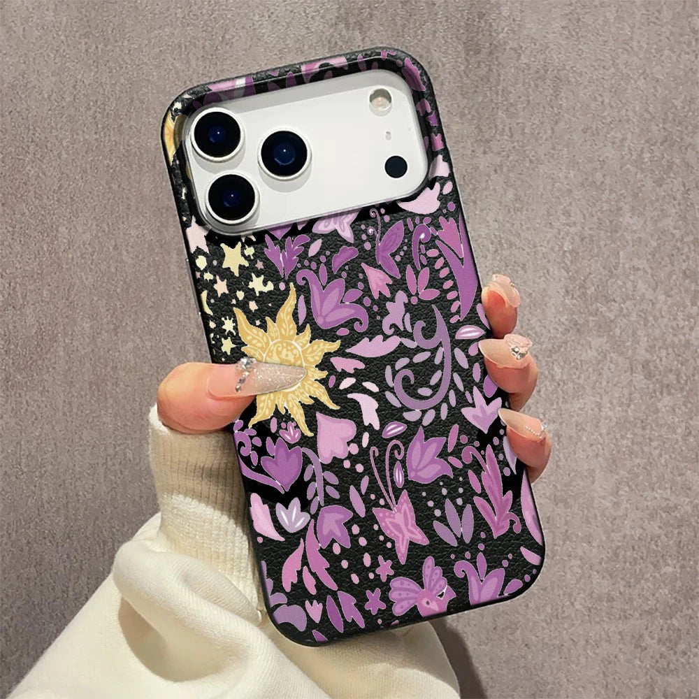 Telefoonhoesje Retro Bloem voor iPhone 11 en iPhone 12 - Slank en Lichtgewicht Ontwerp 4