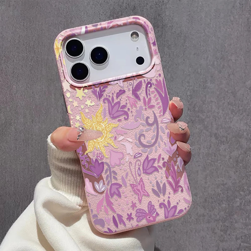 Telefoonhoesje Retro Bloem voor iPhone 11 en iPhone 12 - Slank en Lichtgewicht Ontwerp 5