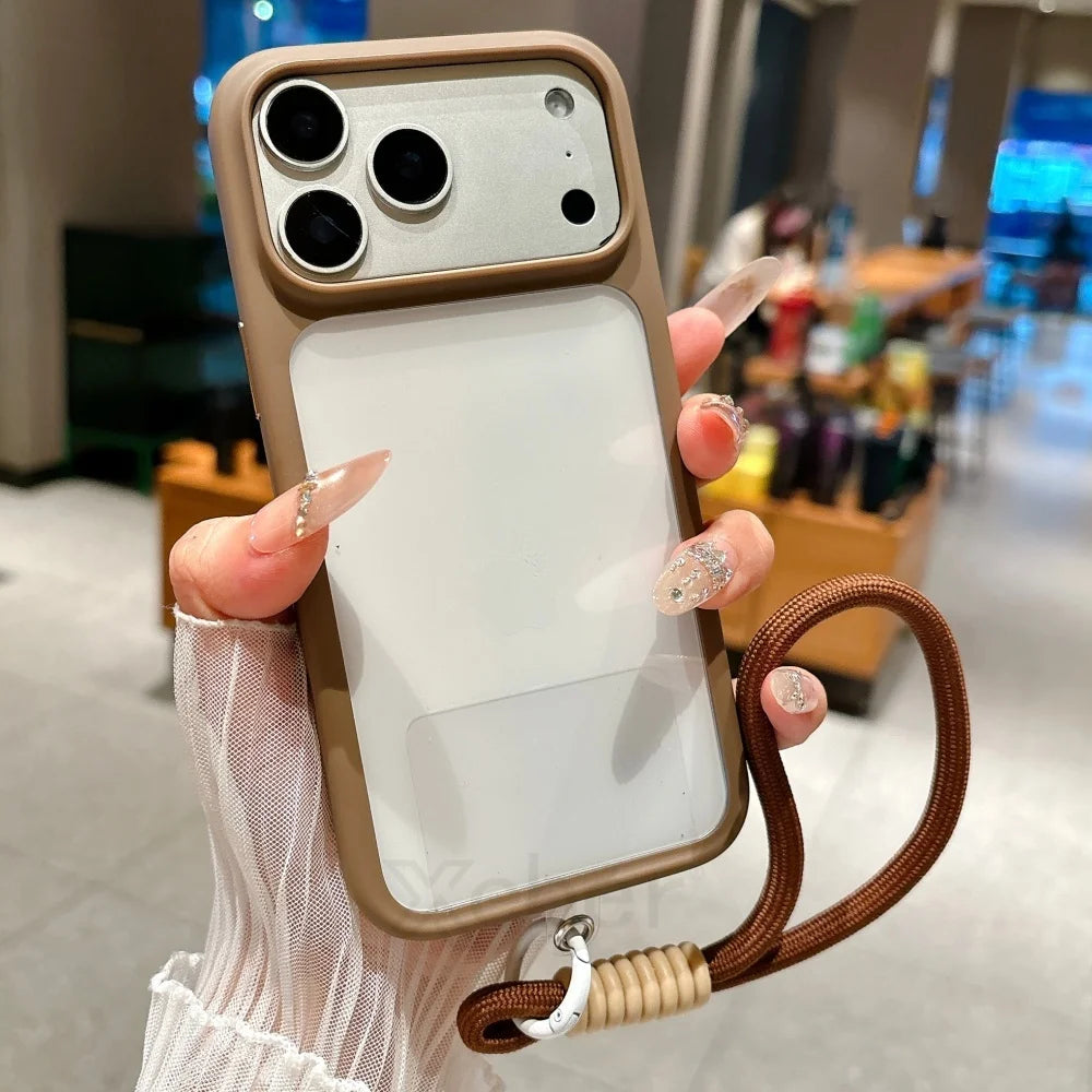 Telefoonhoesje voor iPhone 17 Pro Max Transparant Schokbestendig 10