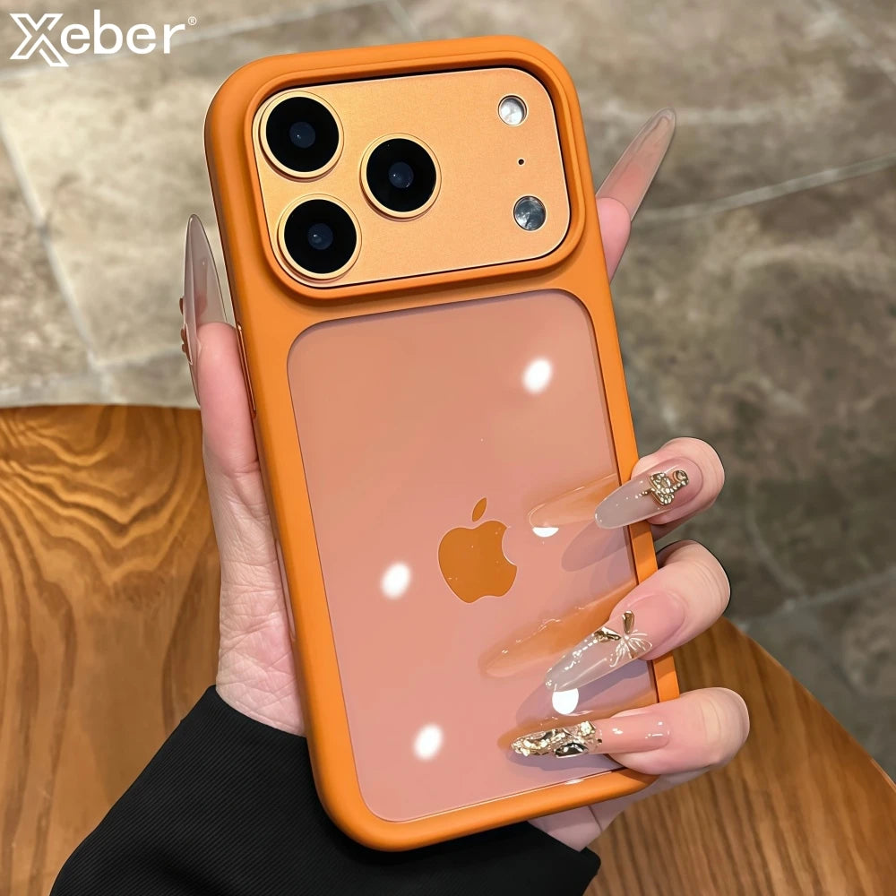 Telefoonhoesje voor iPhone 17 Pro Max Transparant Schokbestendig 2