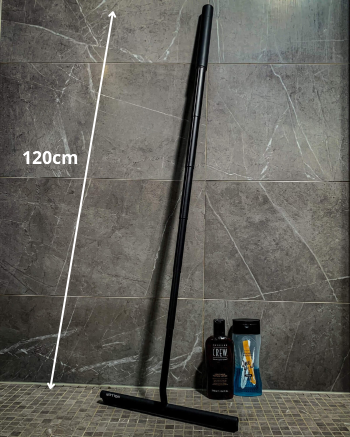 Telescopische Douchewisser voor Badkamer met Uitschuifbare Steel 5