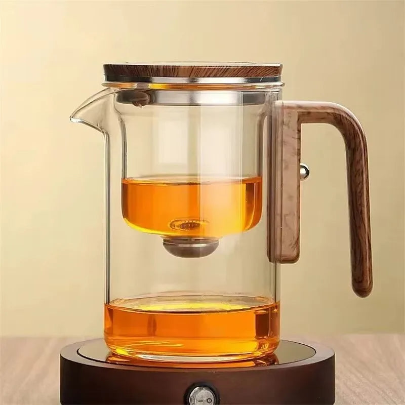 Thee Infuser Met Houten Handvat Voor Perfecte Theeervaring 2