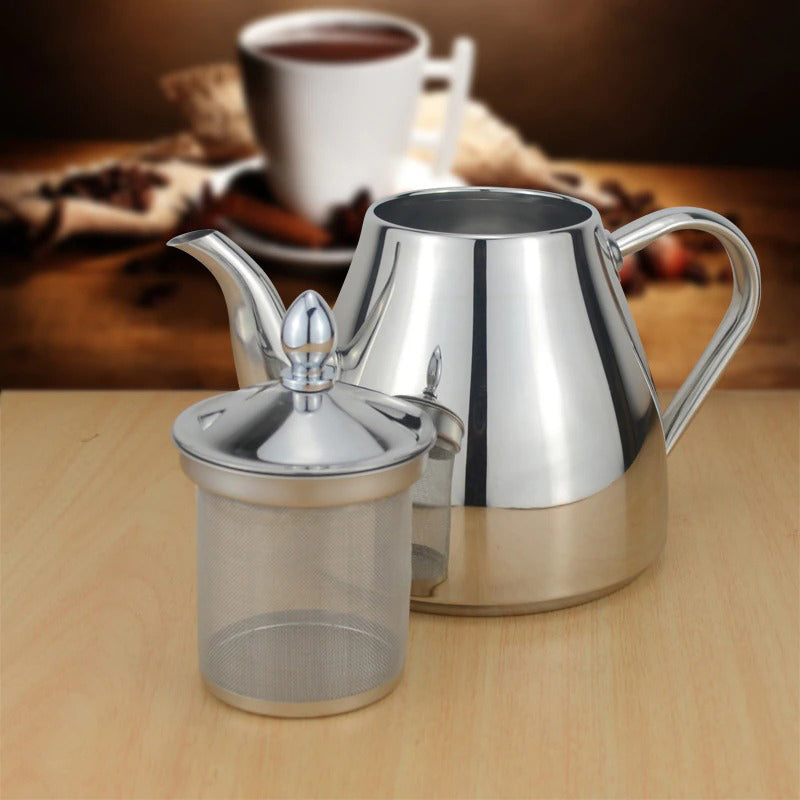 Theepot met Ingebouwde Zeef voor Inductie 3