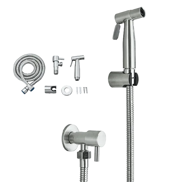 Toilet met Bidet Wandmontage Modern Ontwerp 0