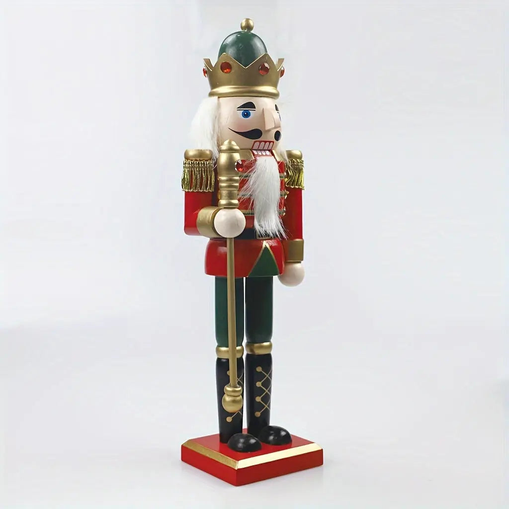 Traditionele Notenkraker 30 cm Met Scepter Voor Feestelijke Decoratie 3