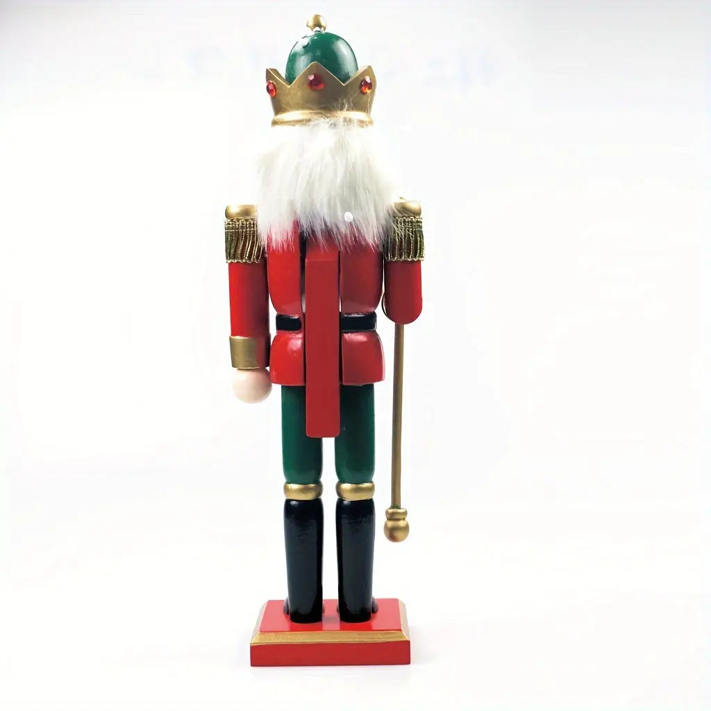 Traditionele Notenkraker 30 cm Met Scepter Voor Feestelijke Decoratie 7