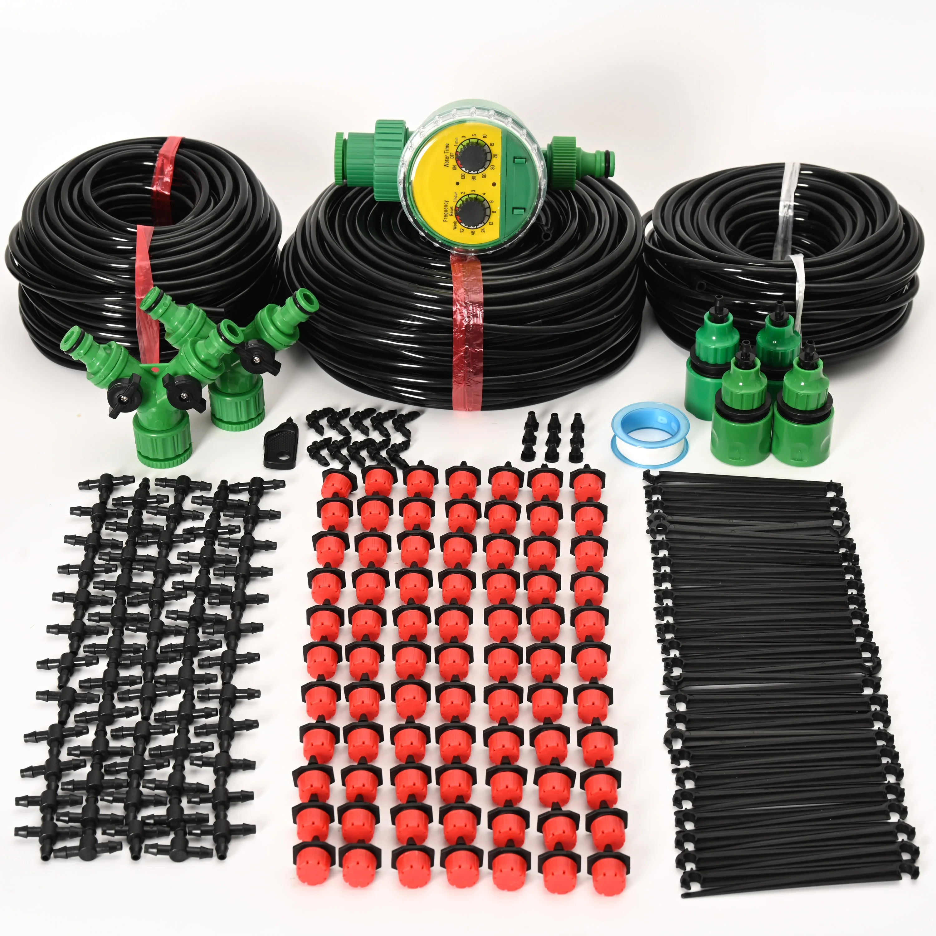 Tuin Druppelirrigatiesysteem met Timer Automatisch Instelbaar 0