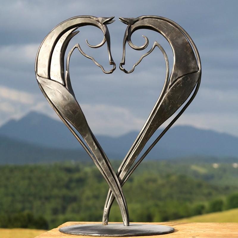 Tuinbeeld Paard Sculptuur Decoratief 3