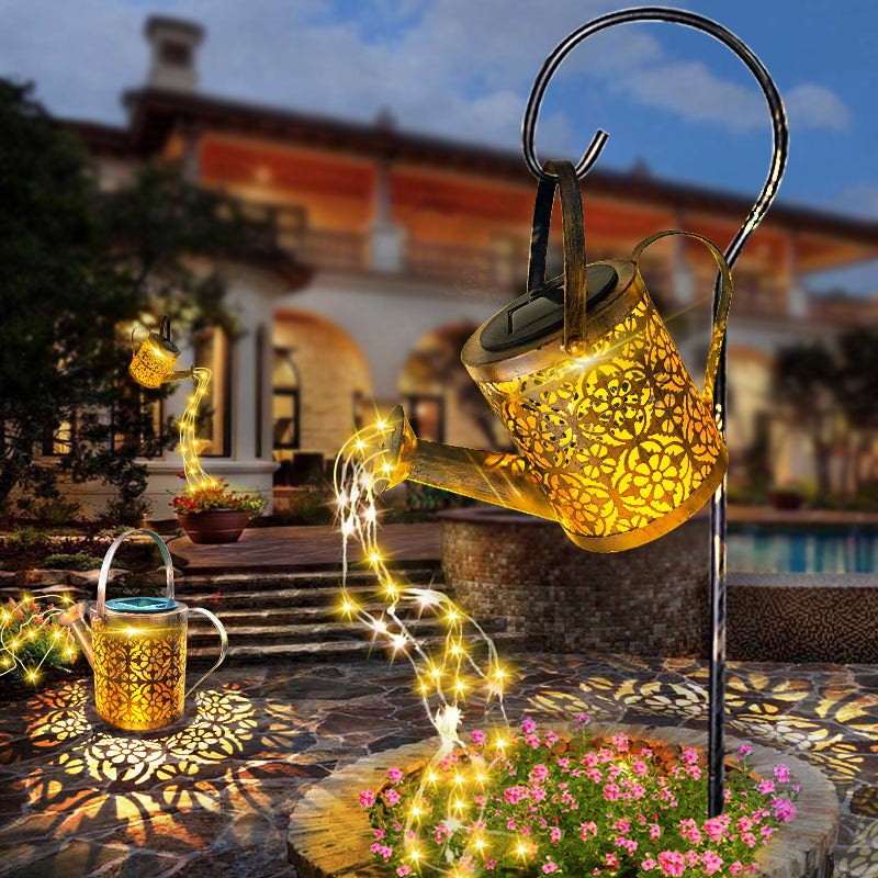 Tuinlamp Stervormig Retro Zonne-energie voor Buitenverlichting 1