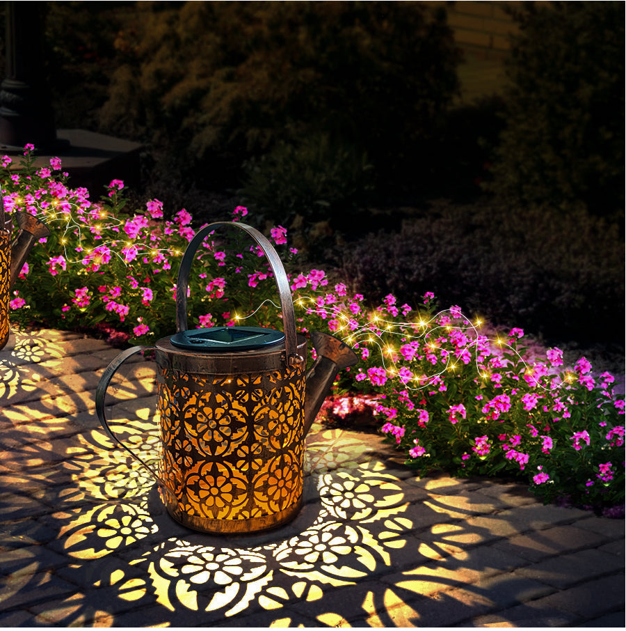 Tuinlamp Stervormig Retro Zonne-energie voor Buitenverlichting 4