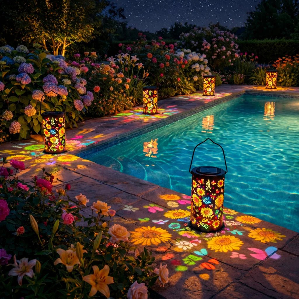 Tuinlantaarn op Zonne-energie Decoratief 4