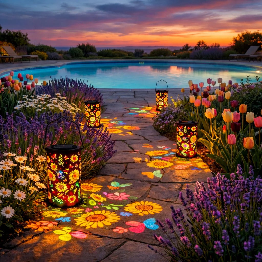 Tuinlantaarn op Zonne-energie Decoratief 5