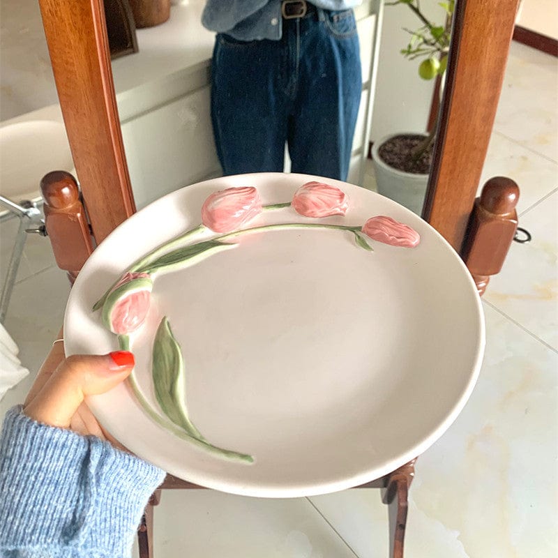 Tulpenbord Voor Feestelijke Gelegenheden Handgeschilderd 20 cm 3