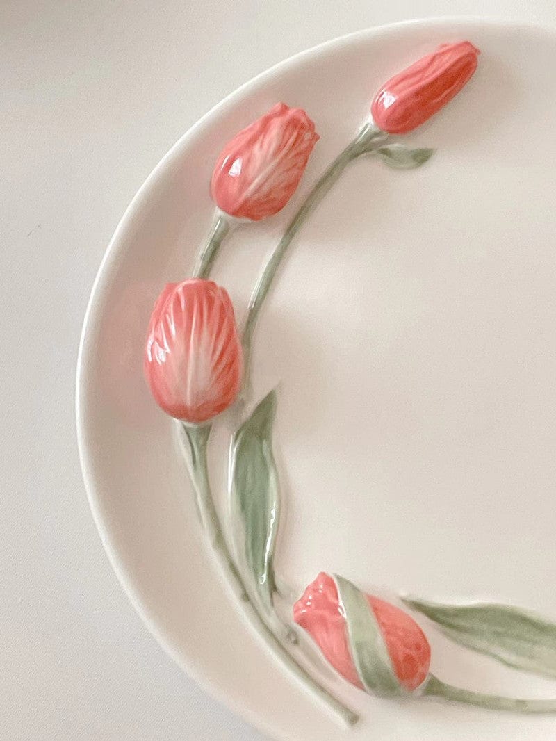Tulpenbord Voor Feestelijke Gelegenheden Handgeschilderd 20 cm 6